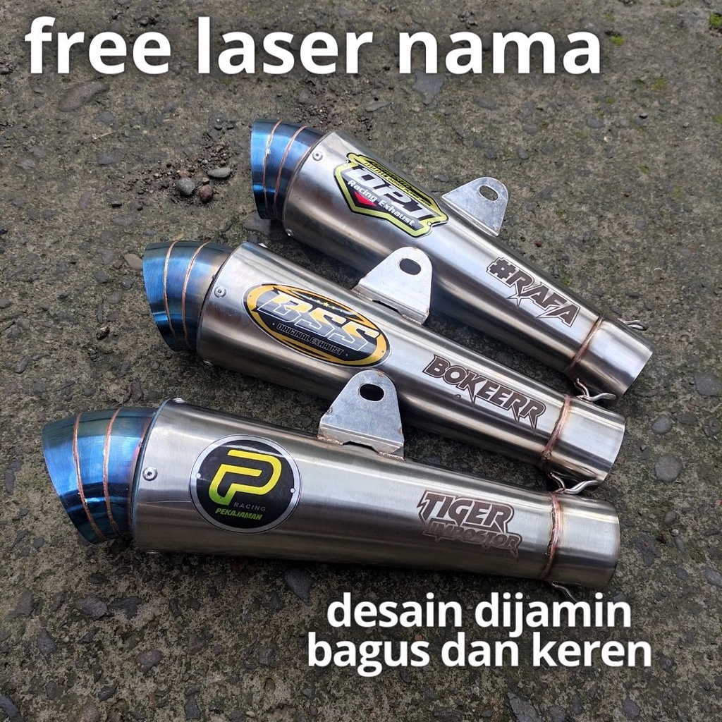 Slincer Dpj Bss Pekajaman Daeng Kou Keong Ujung Blue Free Laser Nama inlet 50