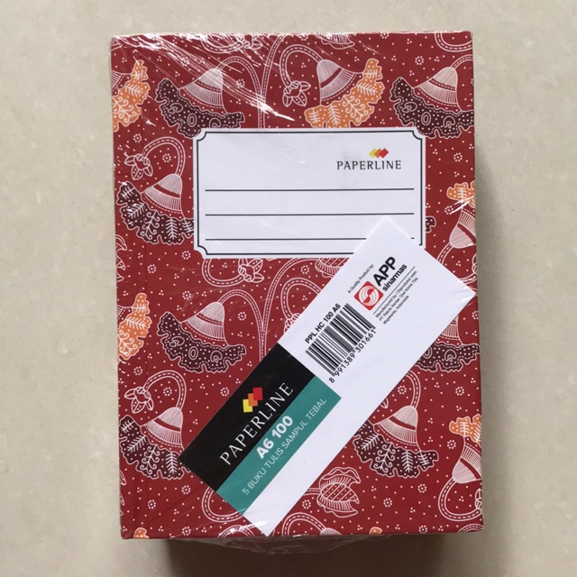 

Notes PAPERLINE A6 Oktavo 100 Hard Cover isi 5 pcs