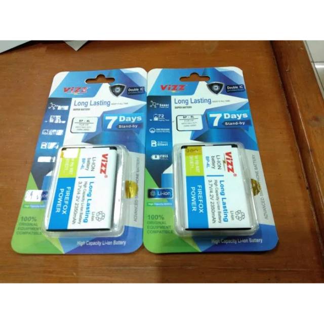 Baterai Vizz BL4C/BL5C Double Power