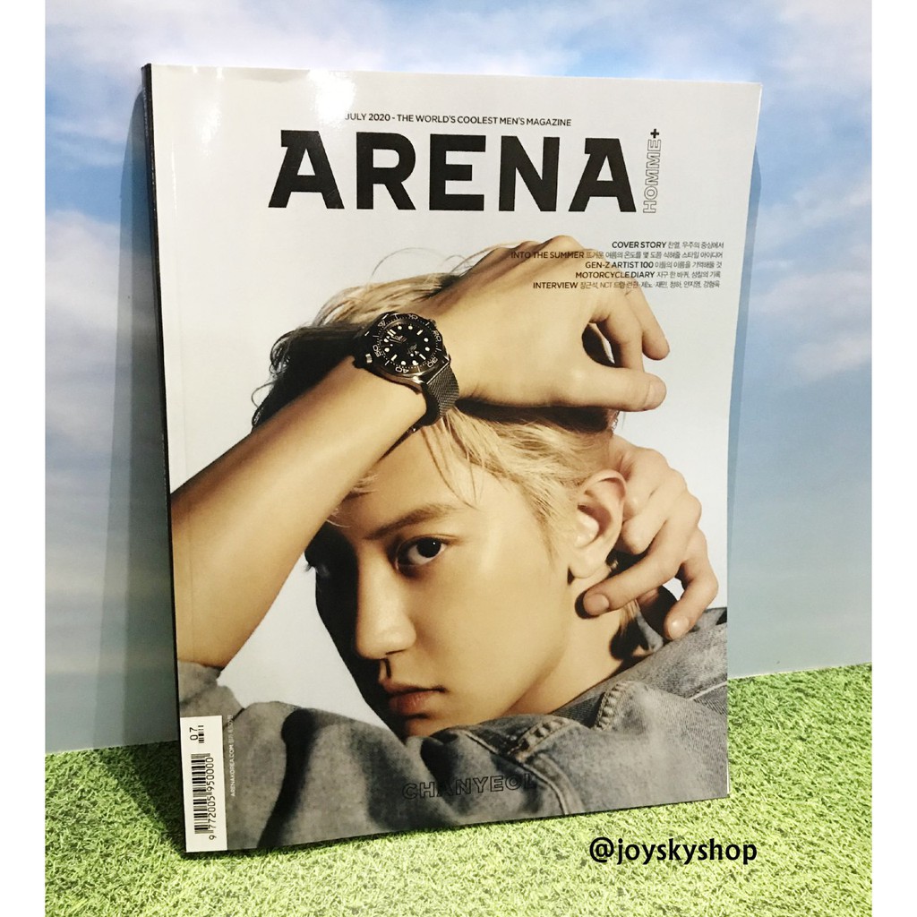 CHANYEOL EXO ARENA HOMME+ MAJALAH/MAGAZINE