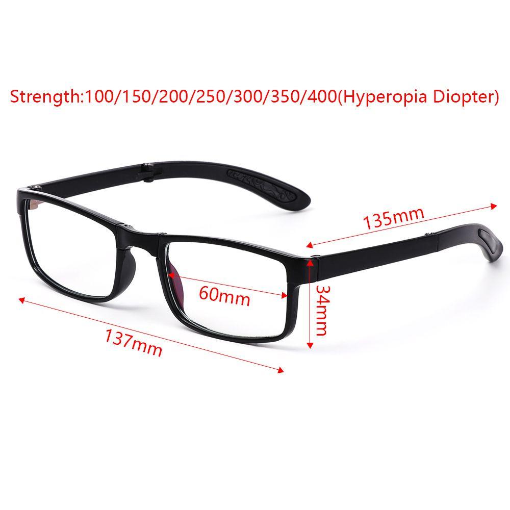 Lily Kacamata Baca Fleksibel Portable Vision Care Ultra Light Resin Eyeglasses Foldable