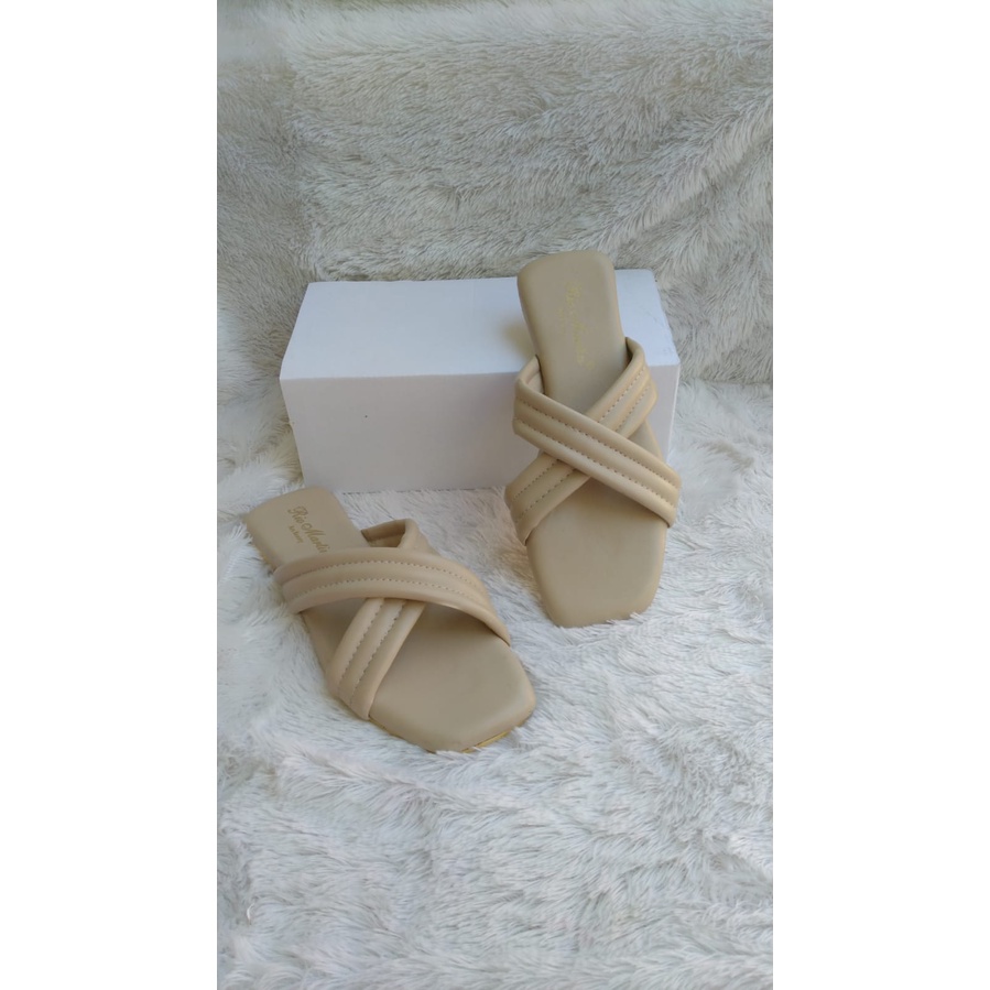 SANDAL WANITA TERBARU MODEL SILANG / SANDAL SILANG LALITA / SANDAL KOREA