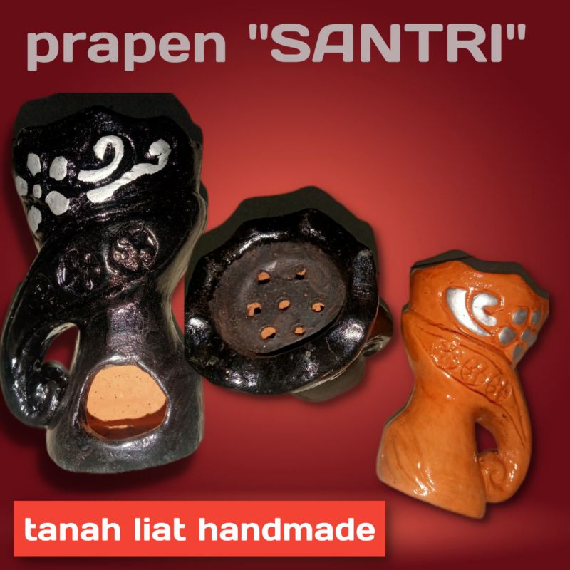 prapen santri tinggi 14 cm 2 arang