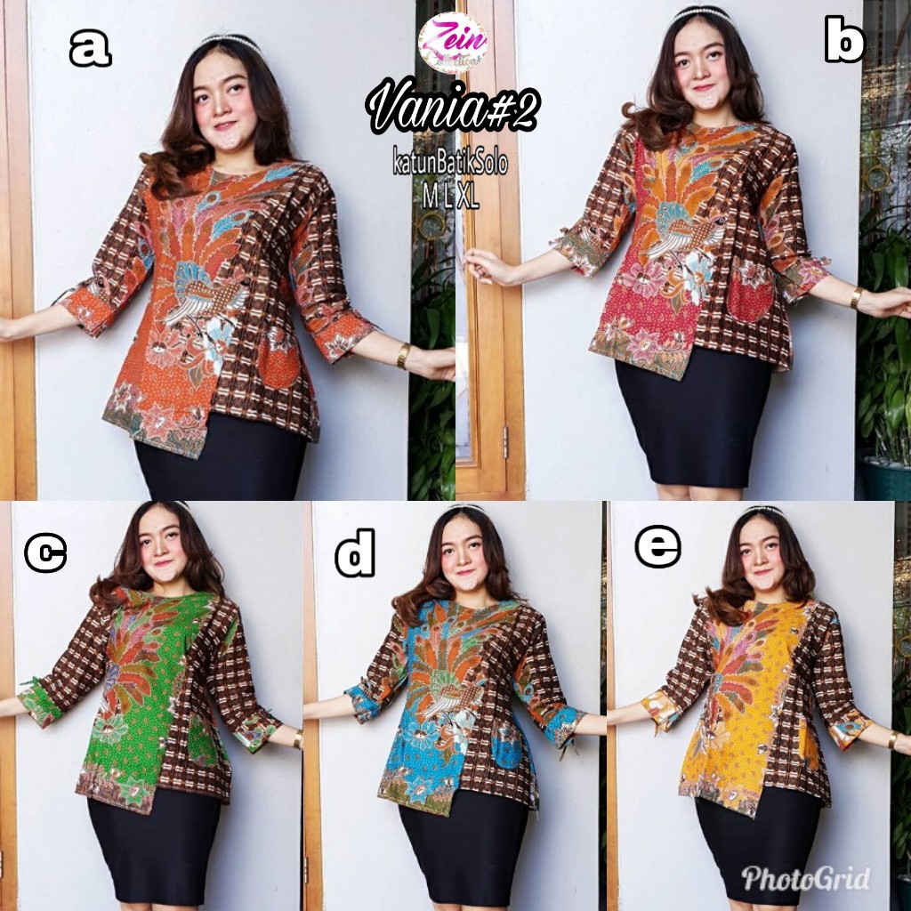 Batik Solo Vania 2 new Seri Zein Batik Amanah Surakarta 95.000