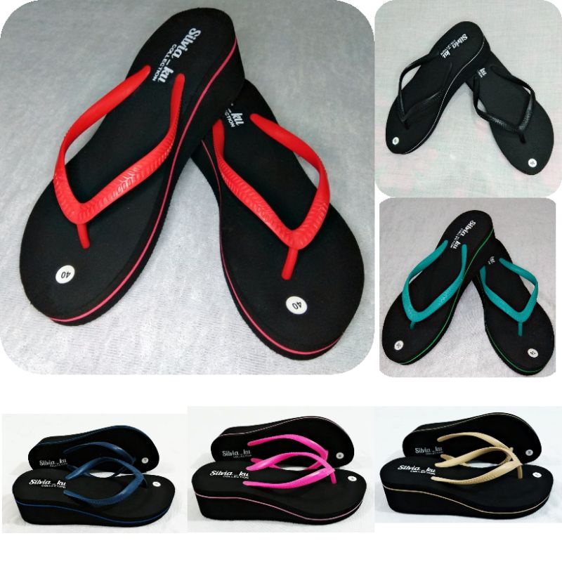 SANDAL WEDGES SANDAL JAPIT SPON CANTIK - CHEERFUL