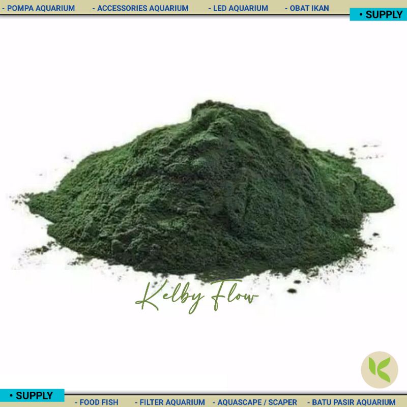 SPIRULINA POWDER SPIRULINA BUBUK SPIRULINA PLANTESIS REPACK