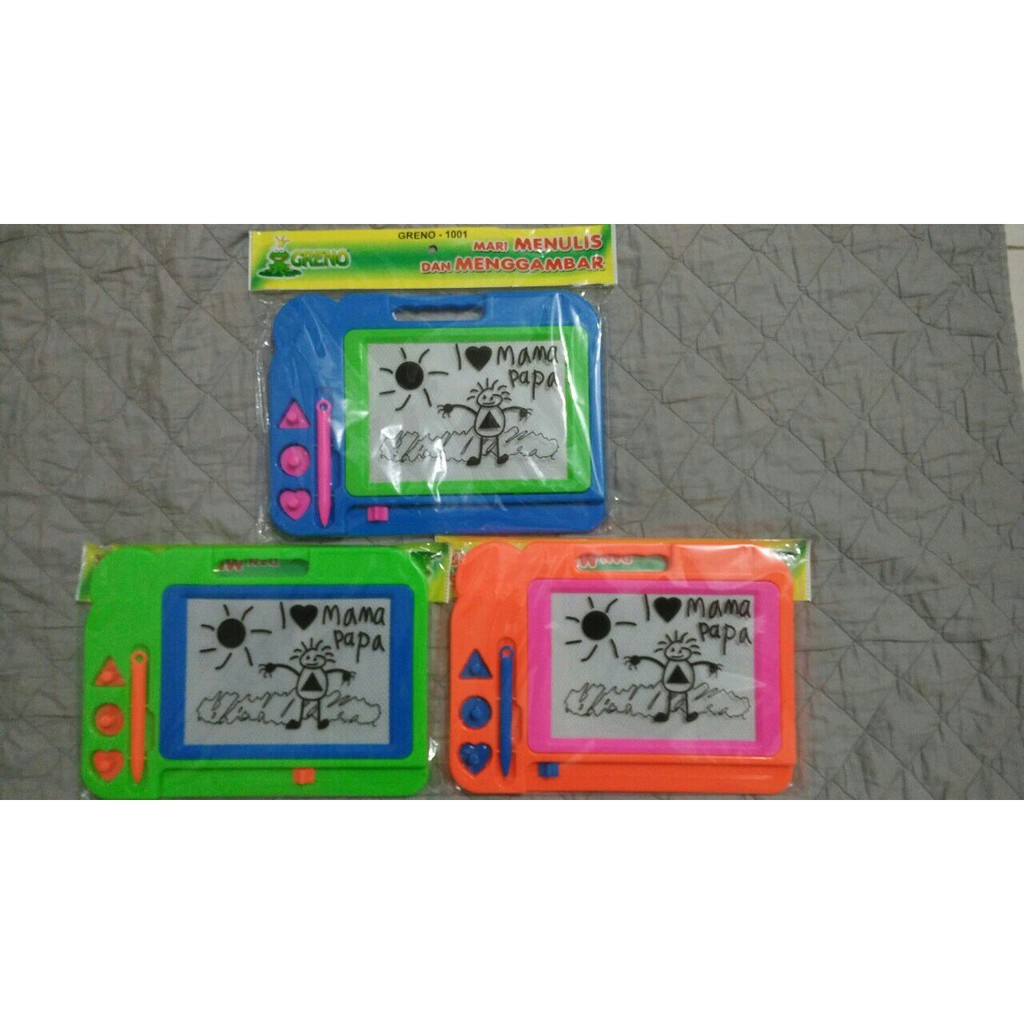 Papan Tulis Magnet Mainan untuk Belajar Anak