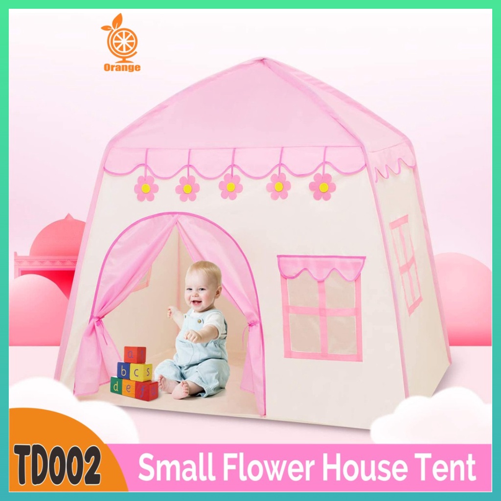 Tenda Anak Model Castle Kado Mainan Kastil Mainan Anak Lucu Worldhome66