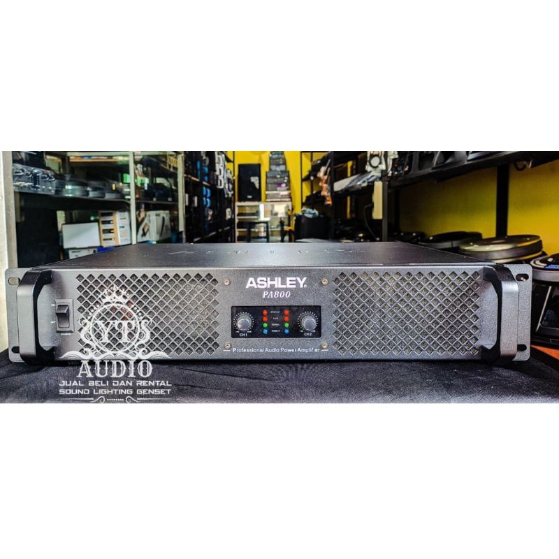 Power Ashley PA800 / PA 800 Class H ORIGINAL promo