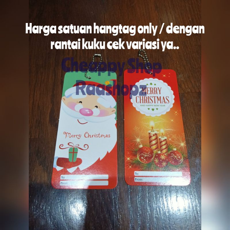 

Hangtag Natal Hang Tag Merry christmas Happy New Year Tahun Baru Label Gantung Natal Box Natal
