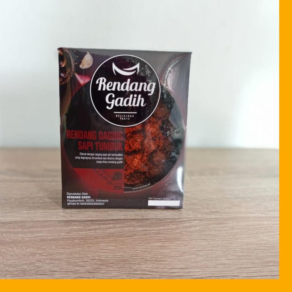 

Laris TJMWS Rendang Sapi Tumbuk - Rendang Gadih 95 Ready
