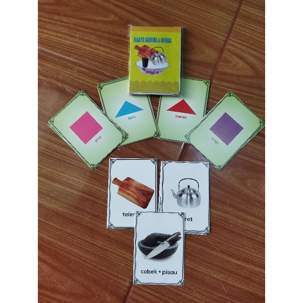 

Kartu Pintar Anak Mengenal Warna Dan Benda