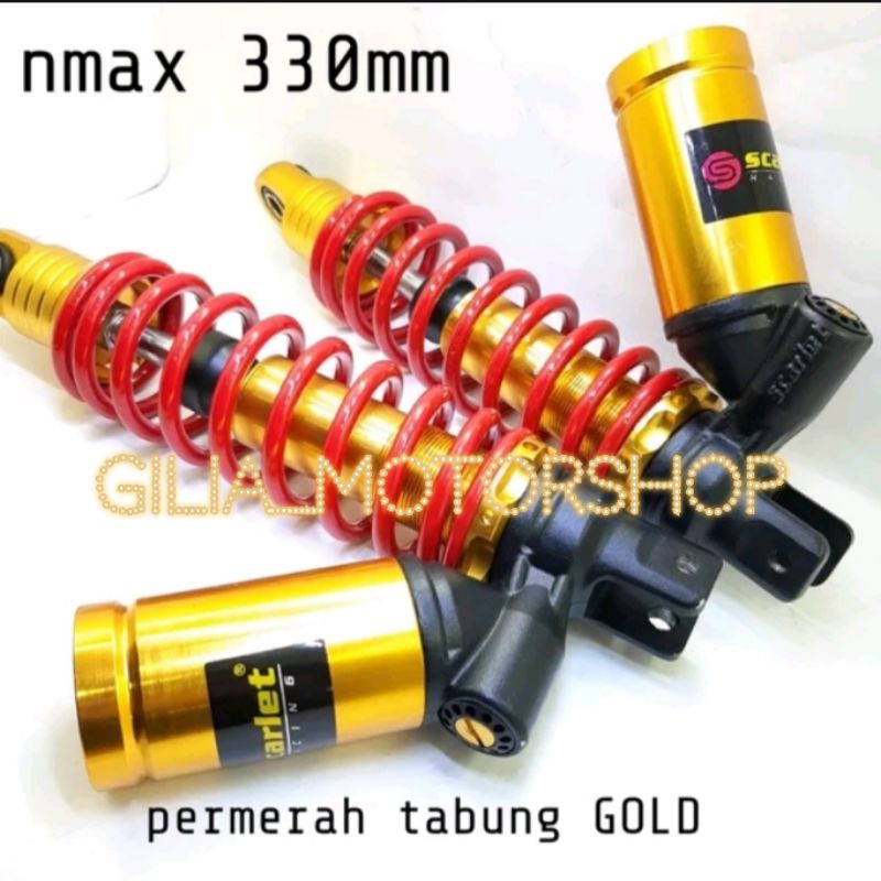 shock breaker Nmax- tabung bawah tipe 8212-2 original scarlet