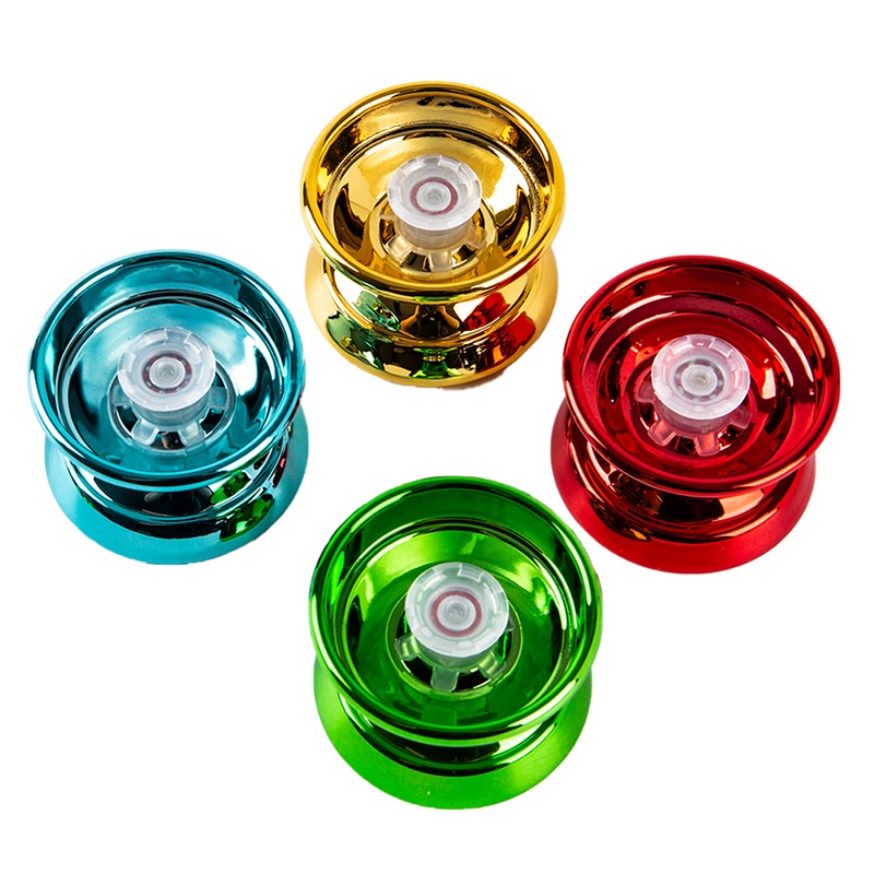 Mainan YoYo Profesional Bahan Aluminum Alloy Dengan Tali