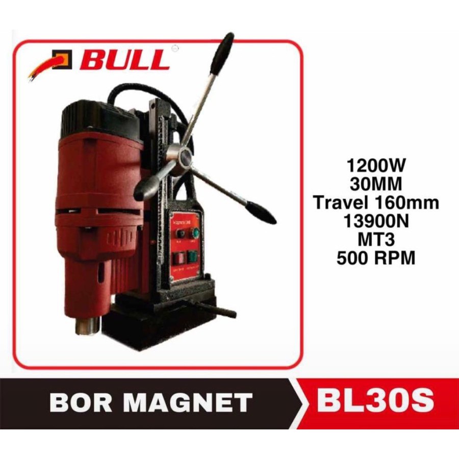 Bor Magnet 30MM BULL 1200W