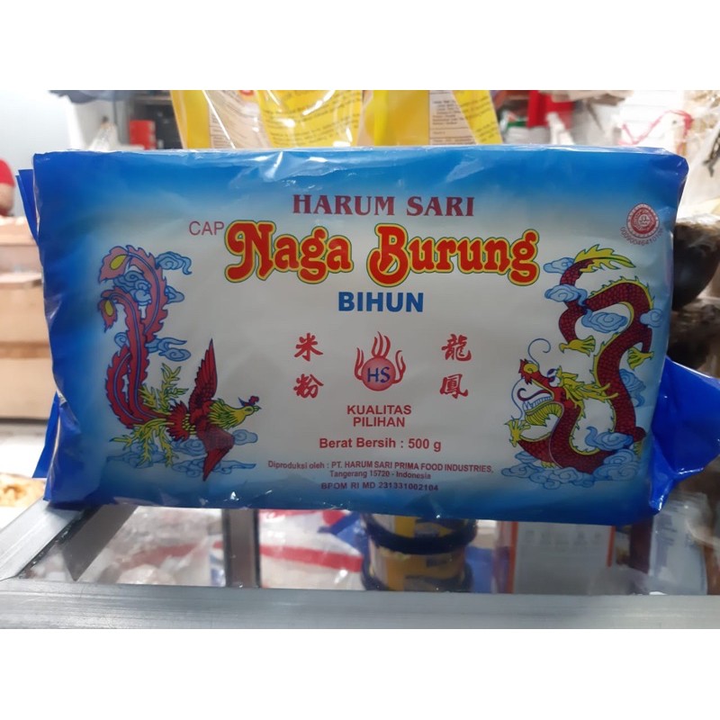 

Bihun Cap Naga Burung 500gr