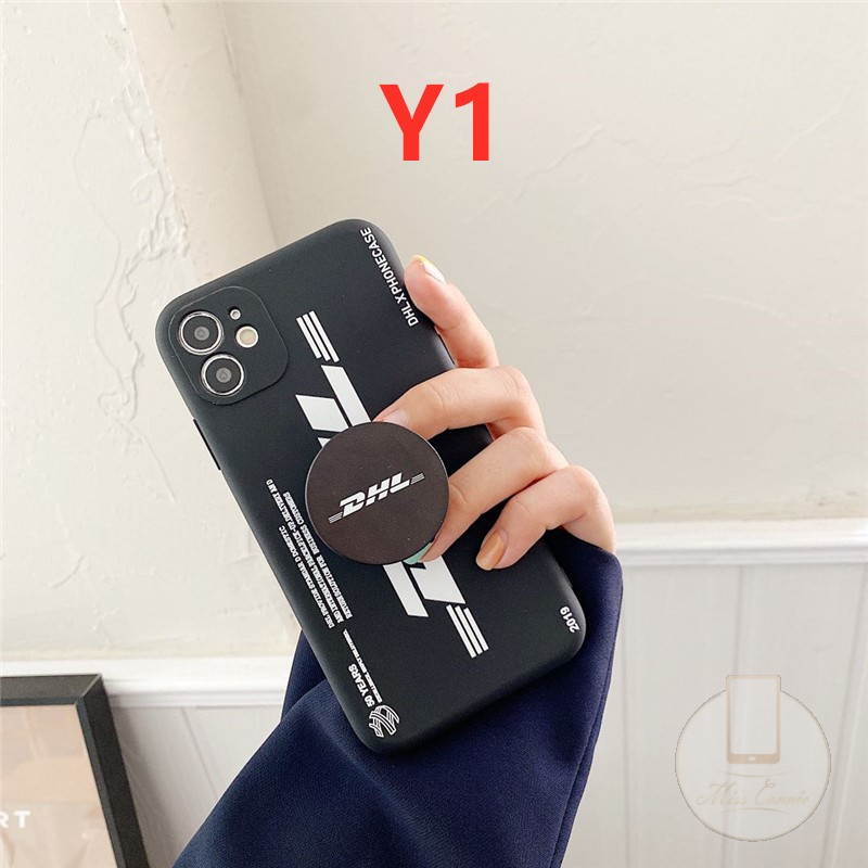 Soft Case Tpu Motif Black Dhl Cover Realme 6i 6 C12 7 7i C15 C12 C11 C17 C2 C3 6s 5 3 5i 5s Narzo 30A Narzo 20 Pro Xt Oppo A1K F9 F9Pro-1