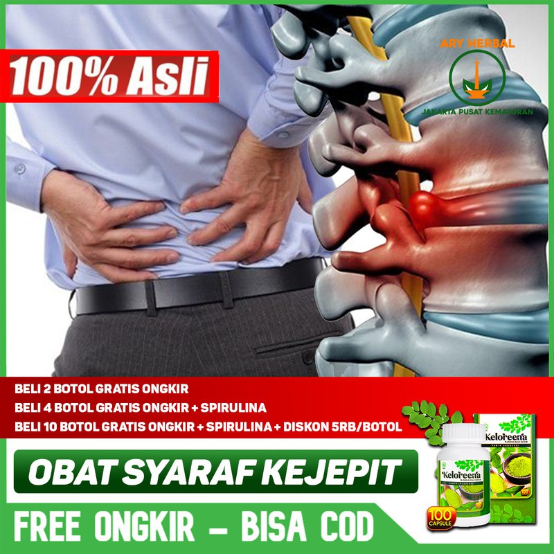 

Obat Syaraf Kejepit / Terjepit Keloreena Kapsul Eksrak Daun Kelor Asli 100% Original Herbal Terlaris