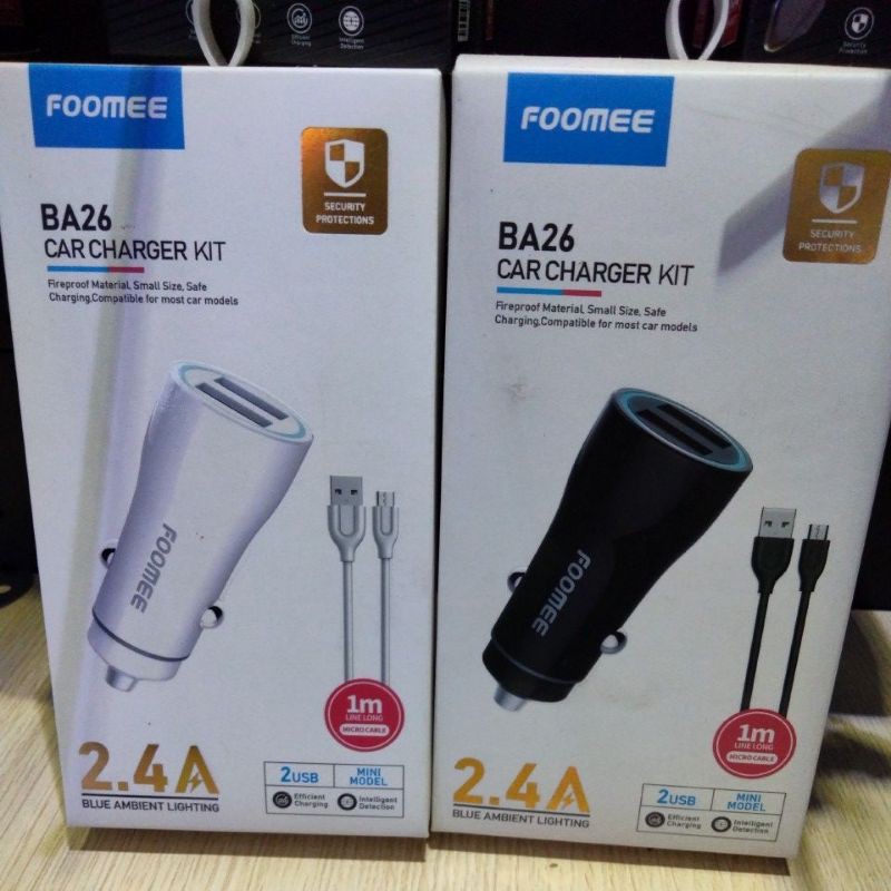 car charger kit foomee ba26