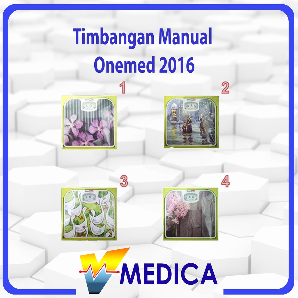 Timbangan Badan Manual Onemed BR 2016  / Timbangan Badan Manual