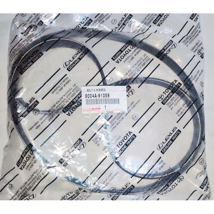 ORI Sabuk tali kipas karet FANBELT All New Avanza-Xenia Veloz 2012 2013 2014 2015 Fanbel Vanbelt Van