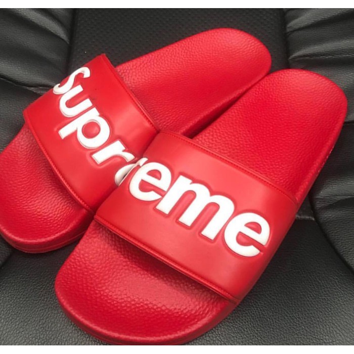 supreme flip flops original
