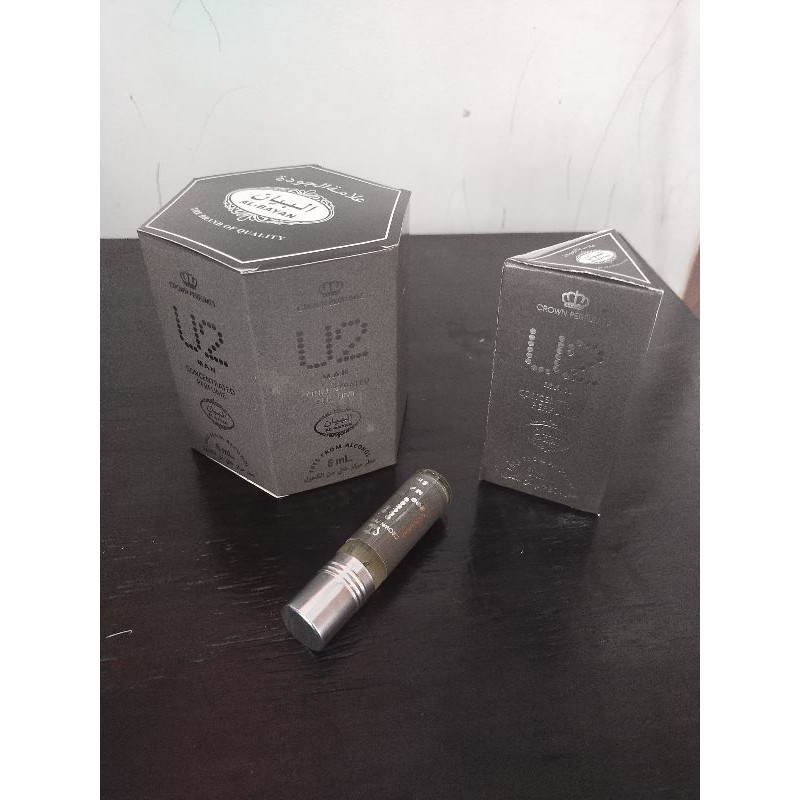 U2 MAN-ORIGINAL PERFUME-Parfum Roll On siap pakai-by AL BAYAN-parfum non alkohol 6ml