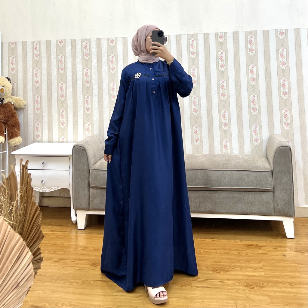 GAMIS MUSLIM WANITA MAXY ALUNA REMPEL DMR