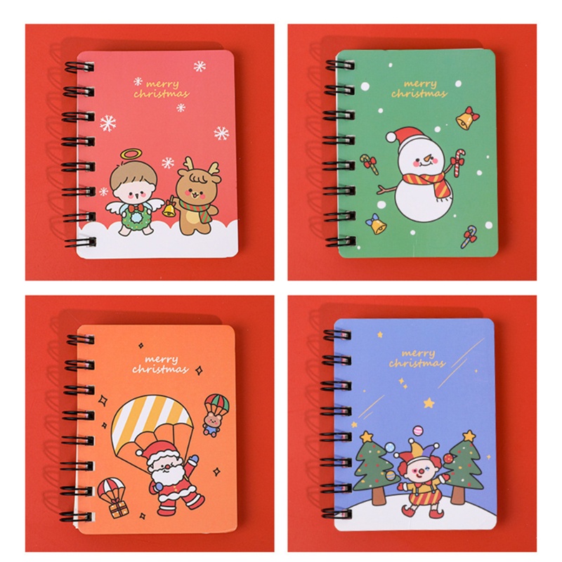 Zzz Buku Notebook / Catatan / Diary Mini Portable Seri Natal Untuk Sekolah / Kantor