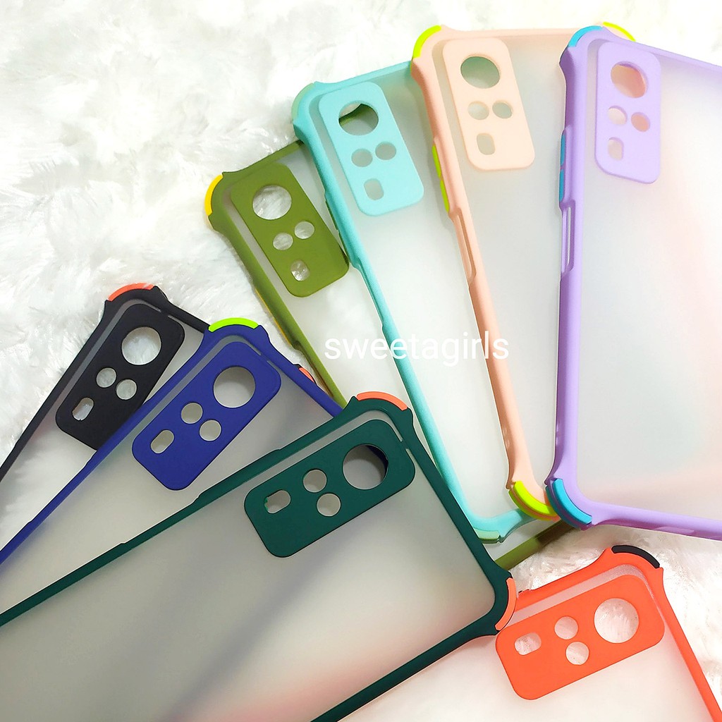 [CASING] Anticrack Aero Dove untuk Vivo Y51 (2020) - Casing Pelindung Bump Kamera / Tahan Banting- Matte Candy / Bisa Bayar ditempat / COD / sweetacase.id / Kesing Terlaris untuk Samsung Galaxy A12 New / Kesing elegant / casing terbaru