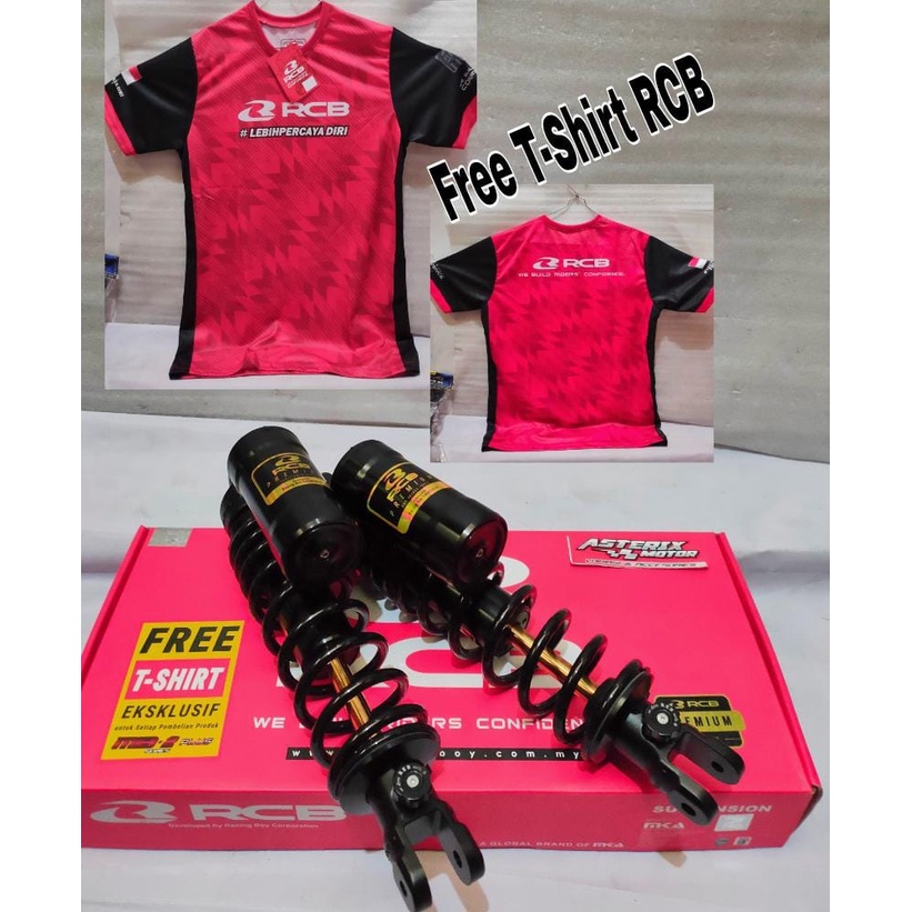 Shockbreaker Skok Shock RCB MB 2Plus MB2+ Yamaha AEROX.N Max New N max old 305mm.330mm Black premium