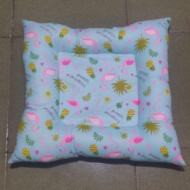 Bantal duduk hewan peliharaan | Alas duduk anjing kucing | Bahan katun isi dakron