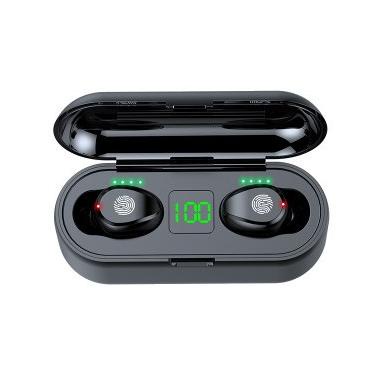 Headset Tws-F9 Earphone Bluetooth 5.0 Hifi Earphone Wireless