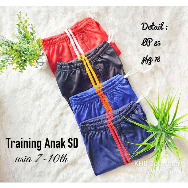 [KHB] Training SD ll Celana Training Anak ll Celana Olahraga Anak Laki-laki Perempuan ll Bisa COD