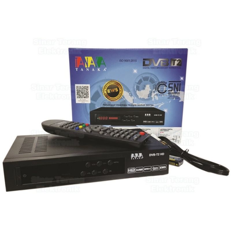 Set Top Box TV Digital  TANAKA DVBT2 Garansi Resmi 12 Bulan Bisa Youtube