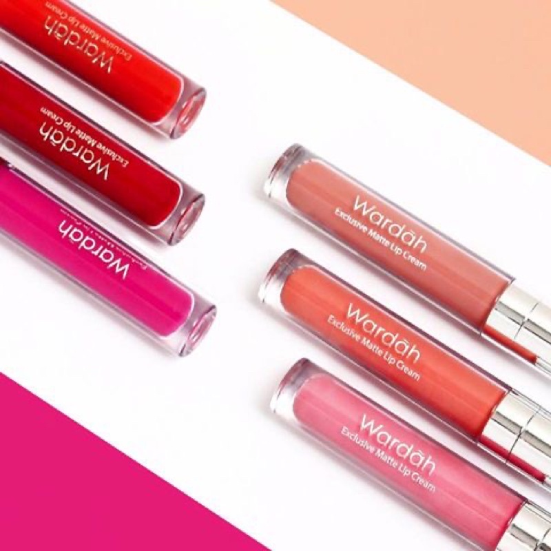 WARDAH EXCLUSIVE MATTE LIP CREAM 18 WARNA