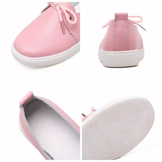 Sepatu Slipon Wanita AC tali S04