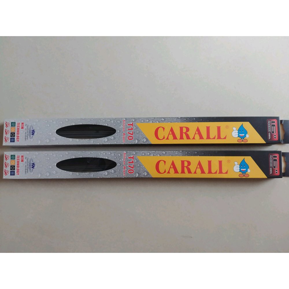 wiper karet depan kaca mobil frameless carral wiper karet caral 1 pcs