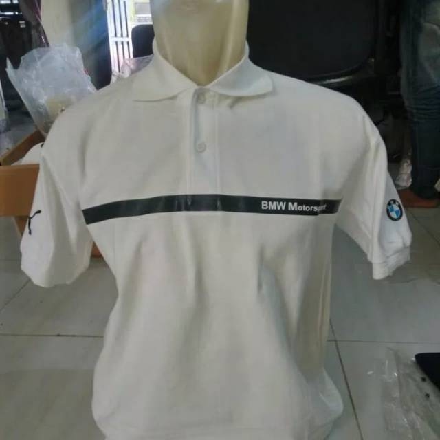 Kaos kerah polo shirt Puma bmw motorsport terbaru