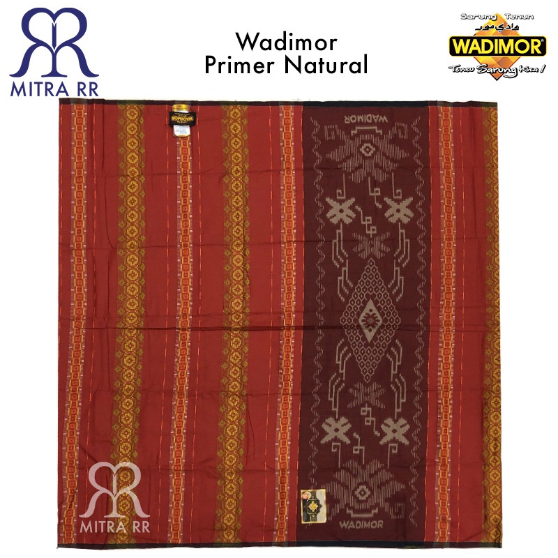 Sarung WADIMOR motif PRIMER NATURAL Satuan / Grosir Sarung Dewasa