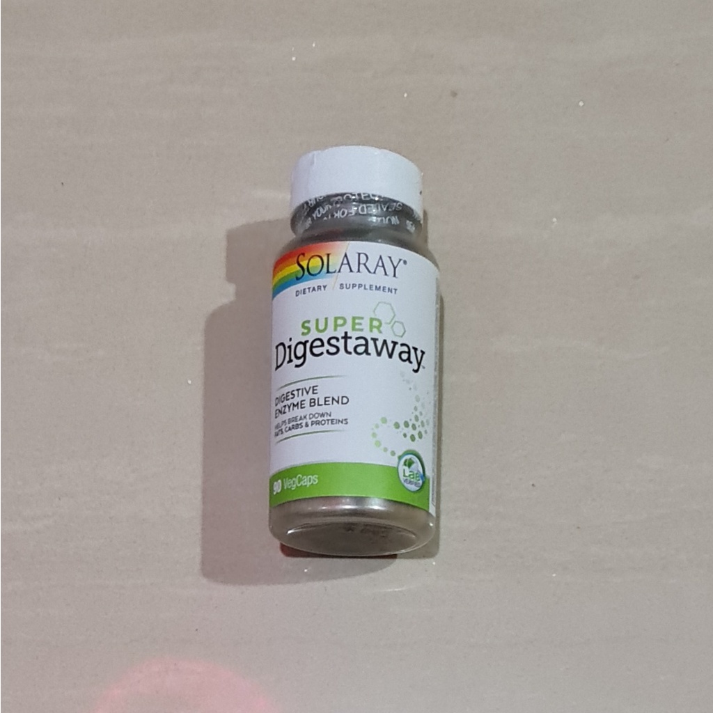 Solaray Supplement Super Digestaway Digestive Enzyme Blend 90 VegCaps