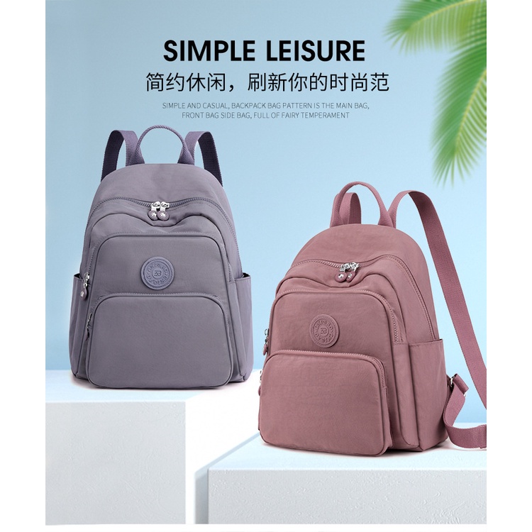 Tas Wanita Tas Ransel Korea Remaja Sekolah Kuliah Wanita Backpack Terbaru 2023 Tas Fashion Chibao Original 3087