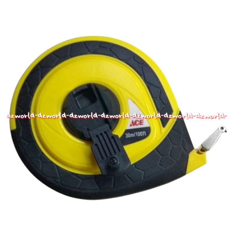 Ace Closed Reel Tape Measure 30meter Meteran gulung Centimeter alat Ukur 30 meter