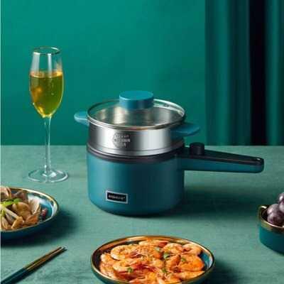 JIASHI Panci Listrik Hot Pot Electric Multi Cooker 1.2L - JWS-188A