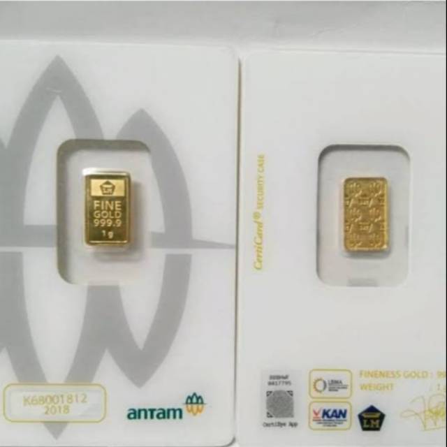 Mas antam 1 gram