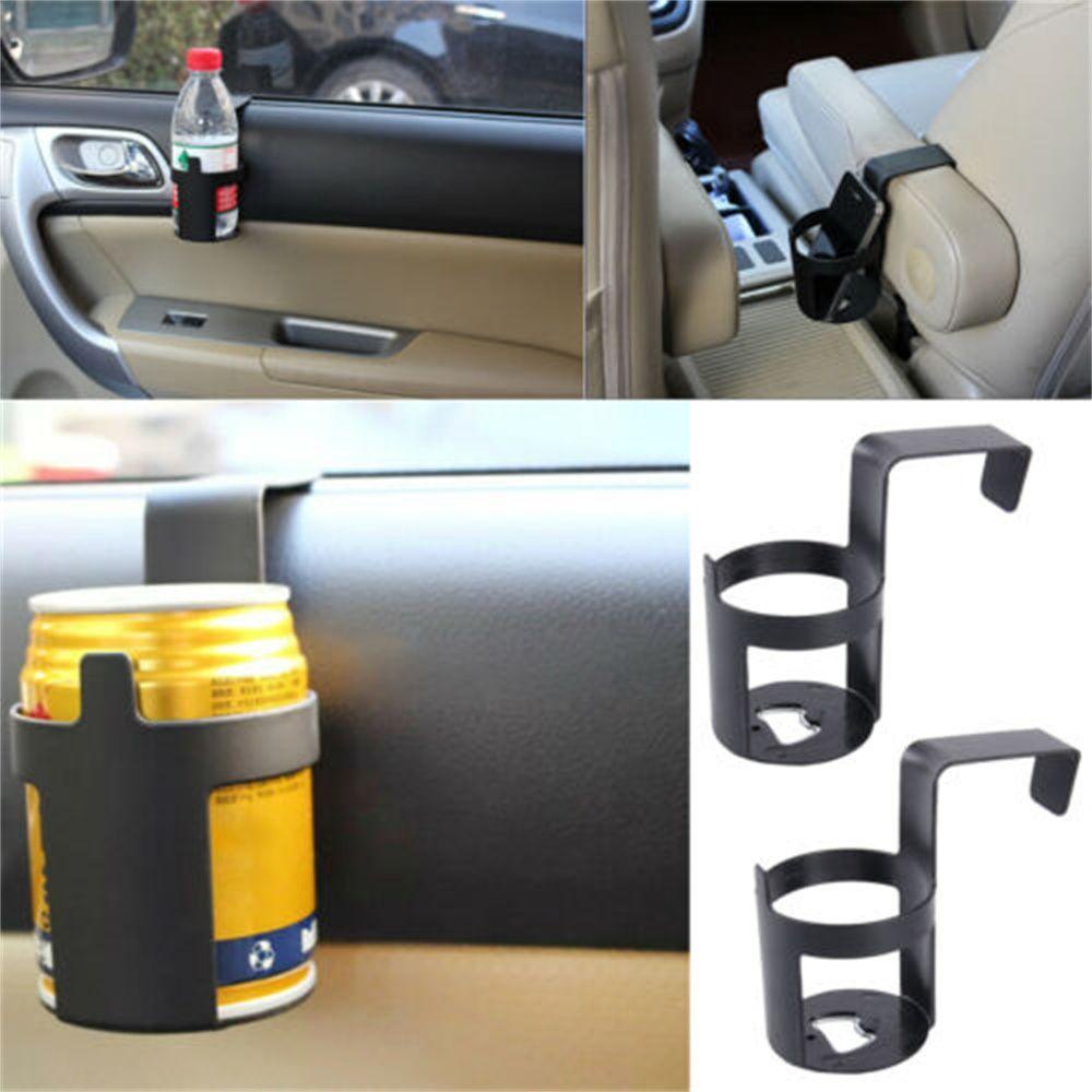 Top 1/2Pcs Penahan Cangkir Pintu Truk Mobil Universal Mudah Dipasang Botol Minuman Window Hook Mount