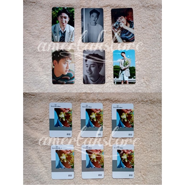 DO EMPATHY PHOTOCARD UNOFFICIAL BENEFIT EXO DO KYUNGSO D.O