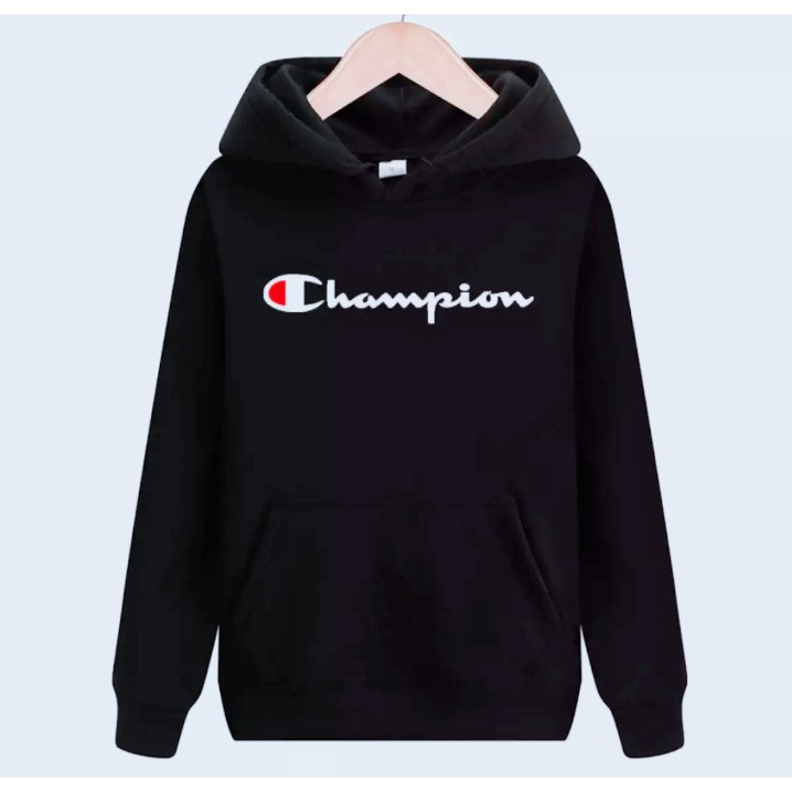 JAKET SWEATER HOODIE CHAMPIONS HITAM FULL BORDIR PREMIUM
