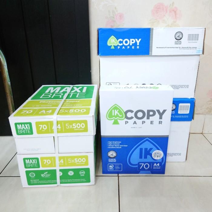 Otomotif Kertas Hvs A4 70 Gram 1Dus Isi 5 Rim Merk Random