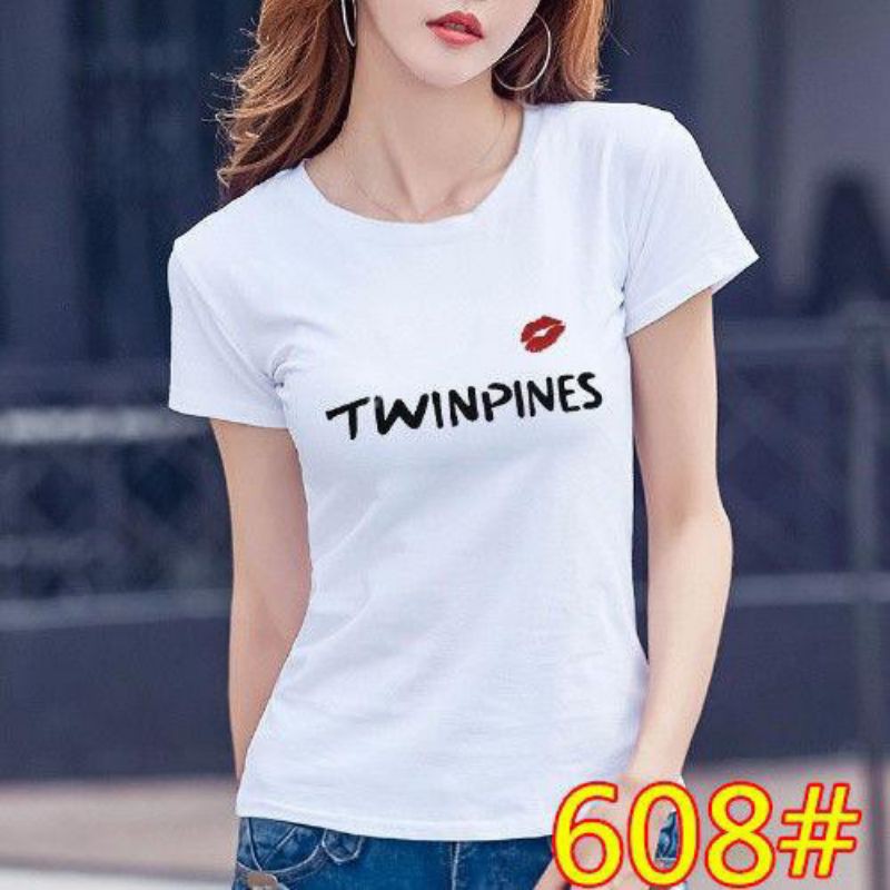 KAOS WANITA  IMPOR - BAHAN KATUN